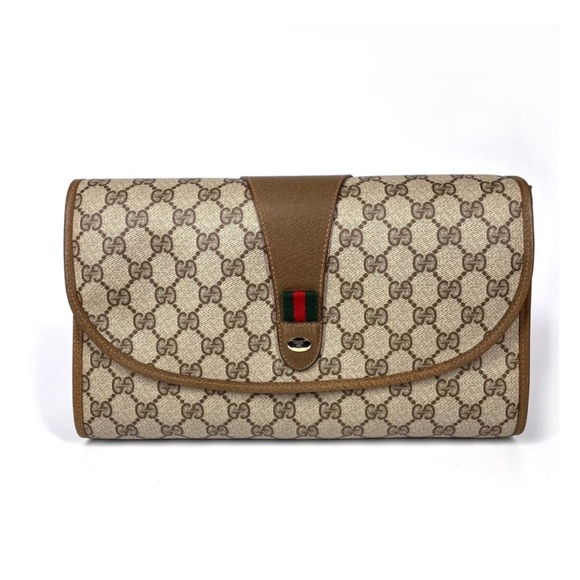 🔴SOLD🔴Gucci GG Monogram Ophidia Clutch - Picture 13 of 13